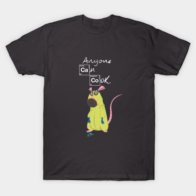 Anyone Can Cook T-Shirt by JSMDaniels